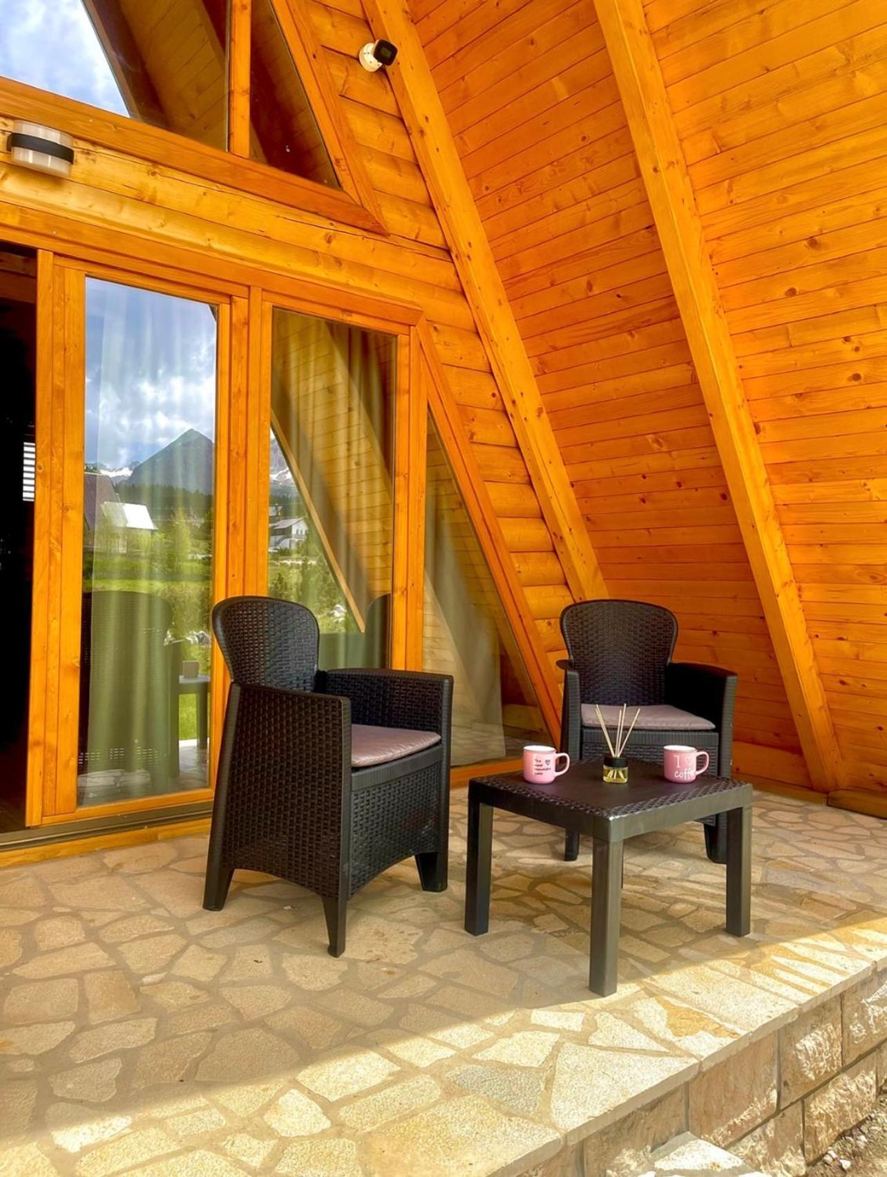 A Frame Houses Ans Zabljak Экстерьер фото