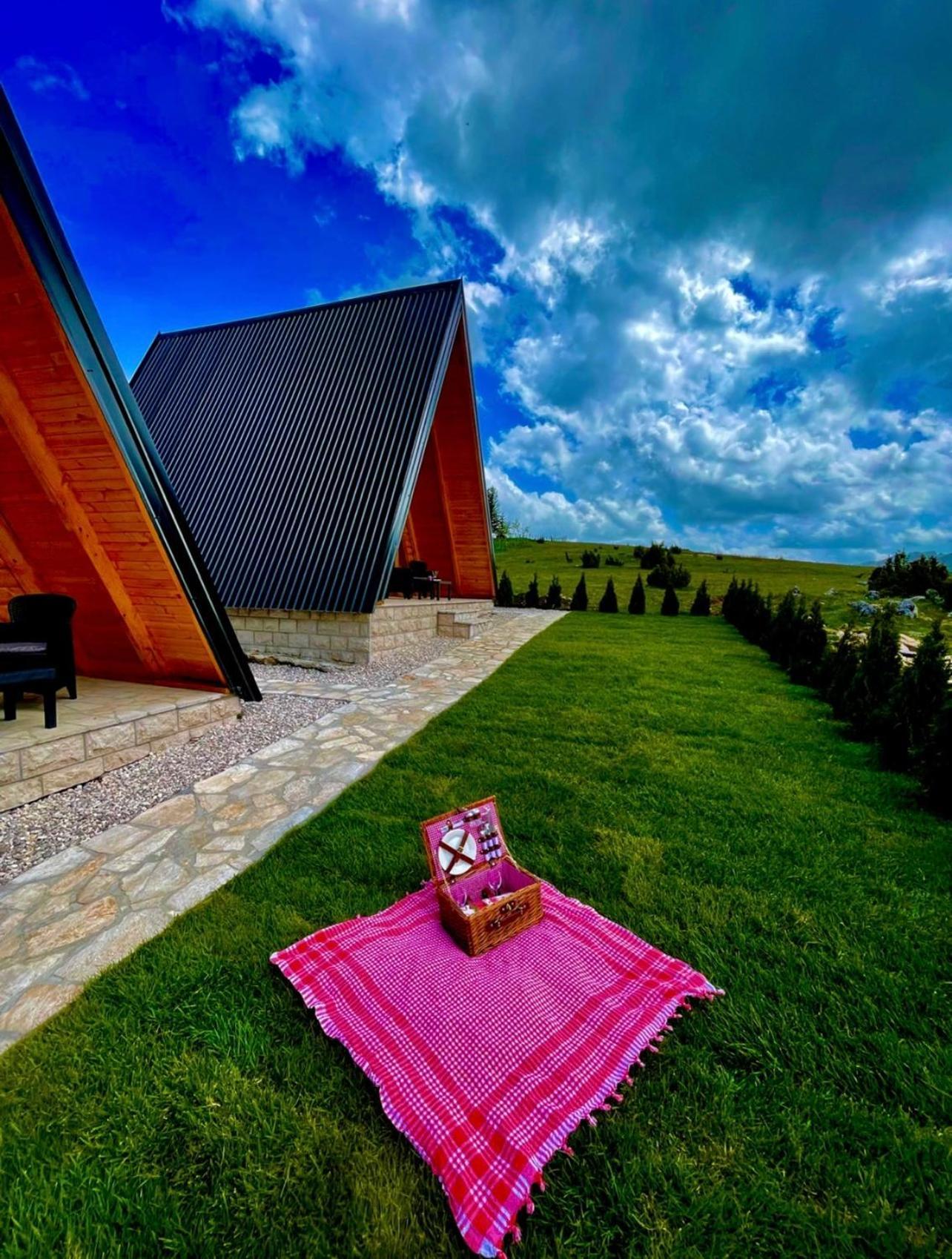 A Frame Houses Ans Zabljak Экстерьер фото